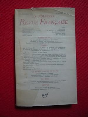 La Nouvelle Revue Française 7e année N° 82 - 1er Octobre 1959