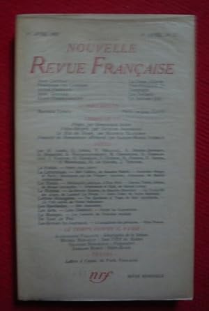La Nouvelle Nouvelle Revue Française 5e année N° 52 - 1er Avril 1957