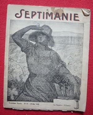 Image du vendeur pour Septimanie n 19 du 25 Mai 1925 troisime anne mis en vente par Librairie Sedon
