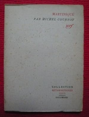 Seller image for Martinique par Michel Cournot for sale by Librairie Sedon