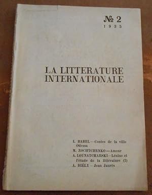 Seller image for La Littrature Internationale n2 ? Organe Central de L?Union Internationale des Ecrivains Rvolutionnaires for sale by Librairie Sedon