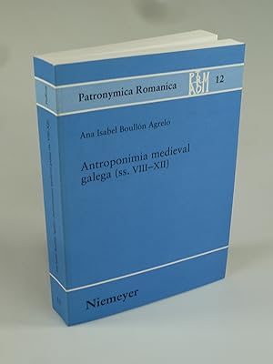 Image du vendeur pour Antropnimia medieval galega (ss. VIII-XII). mis en vente par Antiquariat Dorner