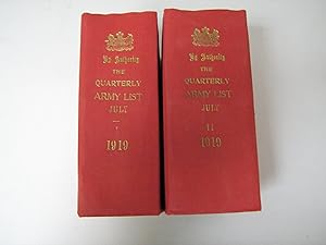 The Quarterly Army List July 1919. Parts I & II