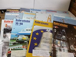 Kehrwieder; Magazin für die Deutsche Seeschiffahrt 34 Jahrgang Heft 1 - 12 1990; Herausgegeben vo...