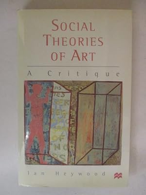 Immagine del venditore per Social Theories of Art: A Critique venduto da GREENSLEEVES BOOKS