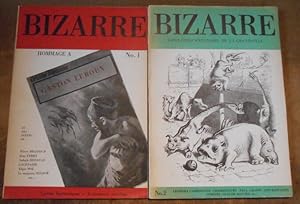 Seller image for Bizarre ns 1 et 2 ?Hommage  Gaston Leroux et Cent-Cinquantenaire de J. I. Grandville for sale by Librairie Sedon