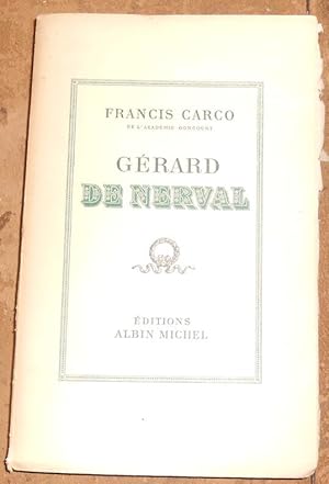 Gérard de Nerval