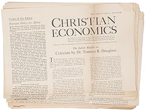 Christian Economics (59 issues)