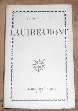 Immagine del venditore per Lautramont venduto da Librairie Sedon