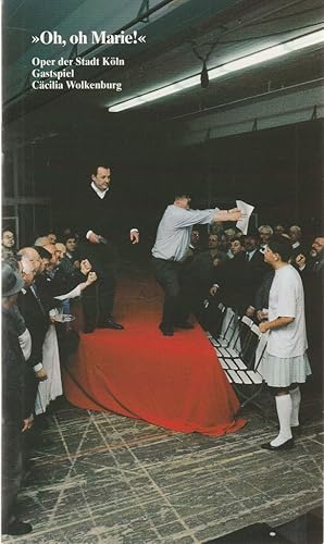 Seller image for Programmheft Marion Grundmann / Fritzdieter Gerhards OH OH MARIE Premiere 21. Januar 1996 Oper der Stadt Kln Gastspiel Ccilia Wolkenburg for sale by Programmhefte24 Schauspiel und Musiktheater der letzten 150 Jahre