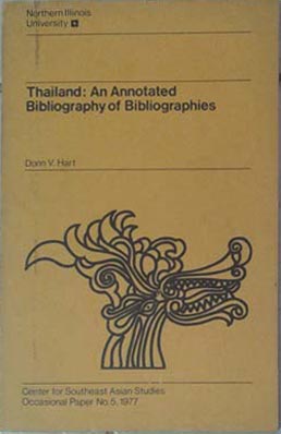 Seller image for Thailand: an Annotated Bibliography of Bibliographies for sale by SEATE BOOKS