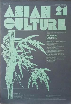 Image du vendeur pour Bamboo Culture mis en vente par SEATE BOOKS