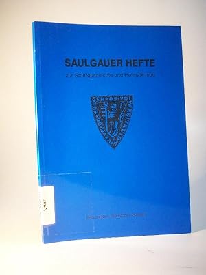 Imagen del vendedor de Saulgauer Hefte zur Stadtgeschichte und Heimatkunde. Band 12. 1998 Saulgau a la venta por Adalbert Gregor Schmidt