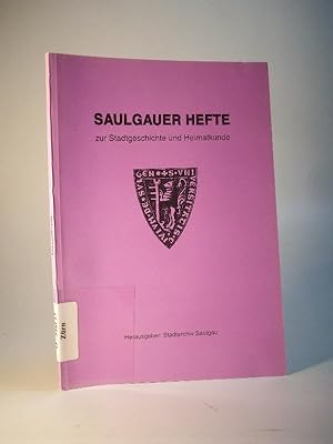 Imagen del vendedor de Saulgauer Hefte zur Stadtgeschichte und Heimatkunde. Band 13. 1999 Saulgau a la venta por Adalbert Gregor Schmidt