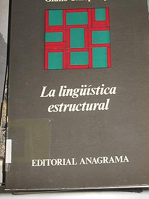 La lingüística estructural