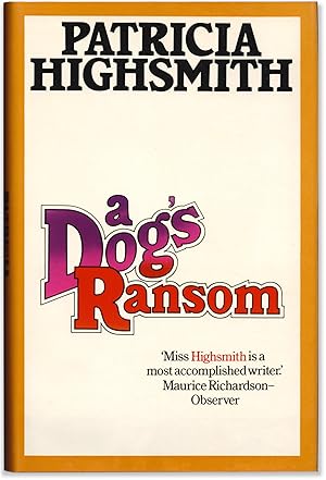 Image du vendeur pour A Dog's Ransom. mis en vente par Orpheus Books