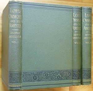 LORD ORMONT AND HIS AMINTA: A Novel. In Three Volumes
