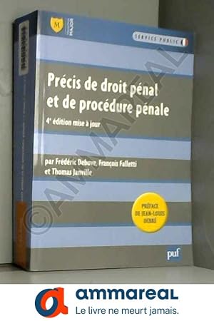 Immagine del venditore per Prcis de droit pnal et de procdure pnale - Prface de Jean-Louis Debr venduto da Ammareal