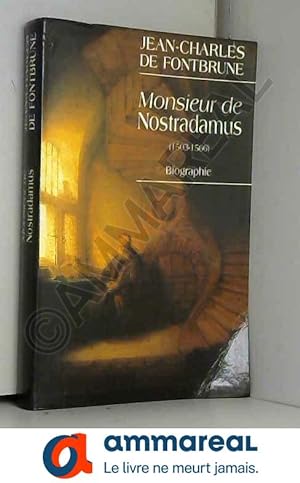 Imagen del vendedor de Monsieur de nostradamus a la venta por Ammareal