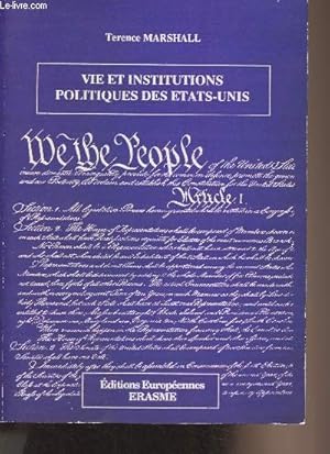 Seller image for Vie et institutions politiques des Etats-Unis - Collection "Documents pdagogiques" for sale by Le-Livre