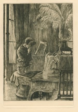 Renée Mauperin; Ten Etchings, Complete Set for the Illustrations to the Novel by Edmond and Jules...