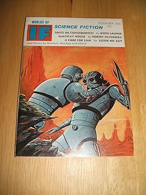 Imagen del vendedor de IF Worlds of Science Fiction November 1966 a la venta por biblioboy