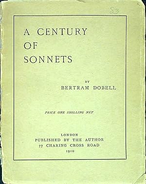 Bild des Verkufers fr A Century of Sonnets zum Verkauf von Wonder Book