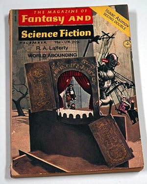 Bild des Verkufers fr The Magazine of Fantasy and Science Fiction December 1971 zum Verkauf von Preferred Books
