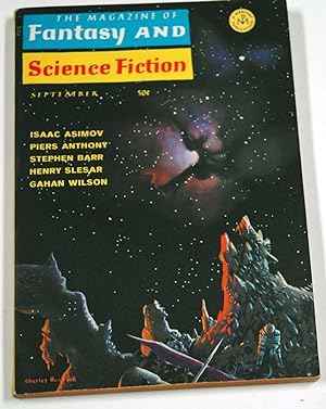 Seller image for The Magazine of Fantasy and Science Fiction September 1968 for sale by Preferred Books