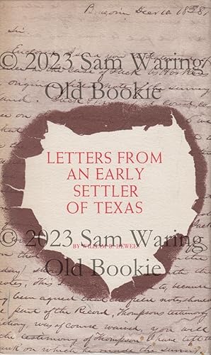 Letters from an early settler of Texas