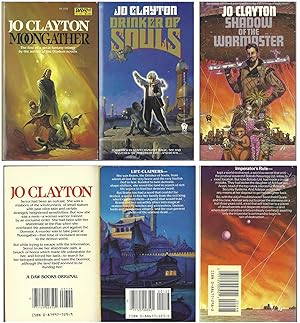 Seller image for JO CLAYTON" NOVELS 3-VOLUMES: Moongather / Drinker of Souls / Shadow of the Warmaster for sale by John McCormick