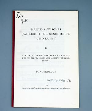 Hammelburg im Frühmittelalter; Mainfränkisches Jahrbuch für Geschichte und Kunst 11 - Archiv des ...