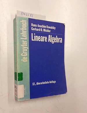 Bild des Verkufers fr Lineare Algebra (De Gruyter Lehrbuch) zum Verkauf von Versand-Antiquariat Konrad von Agris e.K.