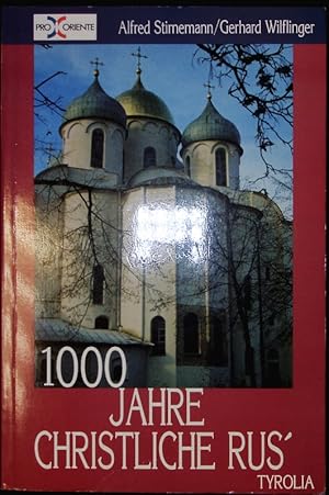 Bild des Verkufers fr 1000 Jahre christliche Rus'. Zwischen Perestrojka und Ende der Sowjetunion. zum Verkauf von Antiquariat Bookfarm