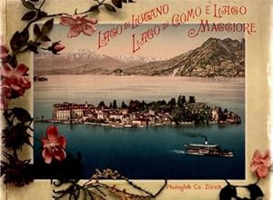 Bild des Verkufers fr Lago di Lugano, Lago di Gome e Lago Maggiore. zum Verkauf von nika-books, art & crafts GbR