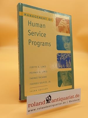 Seller image for Management of Human Service Programs for sale by Roland Antiquariat UG haftungsbeschrnkt