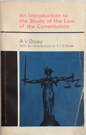 Seller image for Introduction to the Study of the Law of the Constitution for sale by Chapter 1