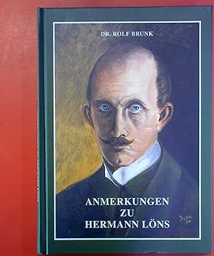 Seller image for Anmerkungen zu Hermann Lns. Eine biographische Skizze for sale by biblion2