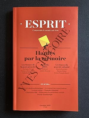 ESPRIT-N°438-OCTOBRE 2017-HANTES PAR LA MEMOIRE