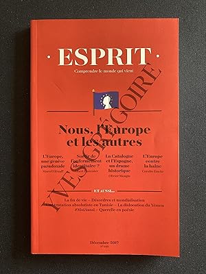 ESPRIT-N°440-DECEMBRE 2017-NOUS, L'EUROPE ET LES AUTRES