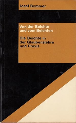 Seller image for Von der Beichte und vom Beichten for sale by Die Buchgeister