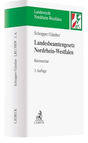 Bild des Verkufers fr Landesbeamtengesetz Nordrhein-Westfalen (LBG NRW) zum Verkauf von moluna