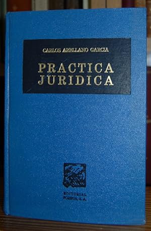 Imagen del vendedor de PRACTICA JURIDICA a la venta por Fbula Libros (Librera Jimnez-Bravo)
