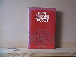 Immagine del venditore per An Introduction to English Runes venduto da The Topsham Bookshop