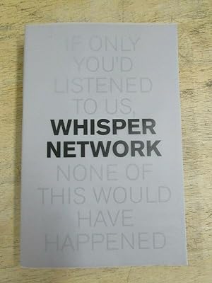 Image du vendeur pour WHISPER NETWORK mis en vente par Happyfish Books