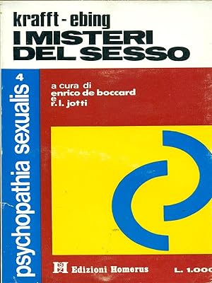 Bild des Verkufers fr I misteri del sesso zum Verkauf von Librodifaccia