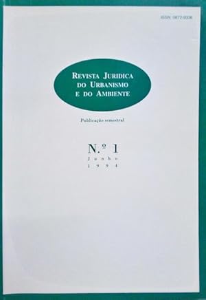 REVISTA JURÍDICA DO URBANISMO E DO AMBIENTE. [5 NÚMEROS]