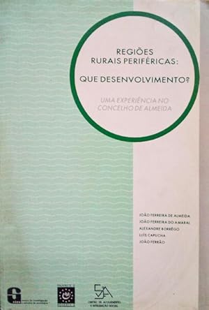 Bild des Verkufers fr REGIES RURAIS PERIFRICAS: QUE DESENVOLVIMENTO? zum Verkauf von Livraria Castro e Silva