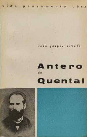 Imagen del vendedor de ANTERO DE QUENTAL. a la venta por Livraria Castro e Silva