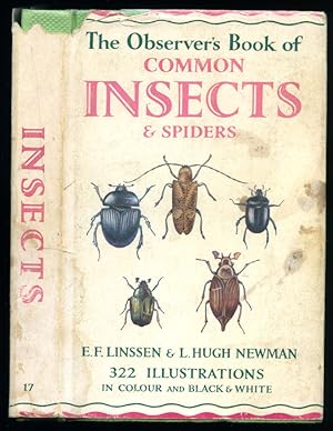 Seller image for The Observer's Book of Common Insects and Spiders | Outlining all the British Orders [The Observer Pocket Series No. 17]. for sale by Little Stour Books PBFA Member